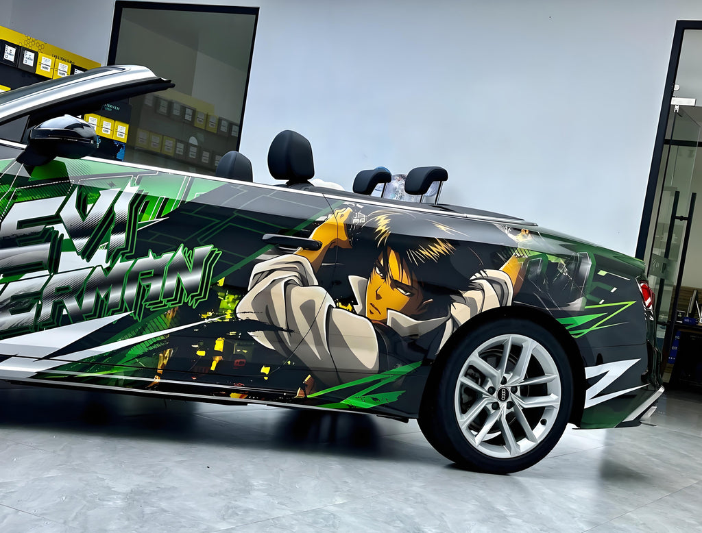 Attack on Titan Levi Ackerman Car Wrap B