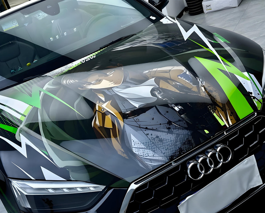 Attack on Titan Levi Ackerman Car Wrap B
