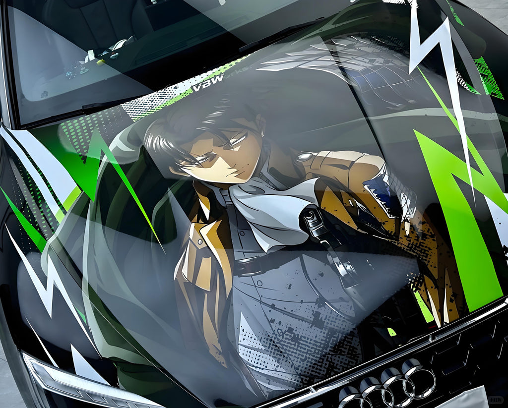 Attack on Titan Levi Ackerman Car Wrap B