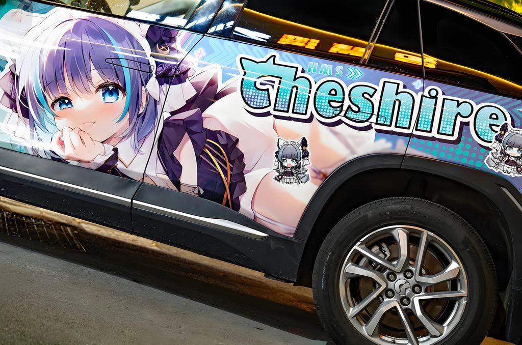 Azur Lane Cheshire Car Wrap