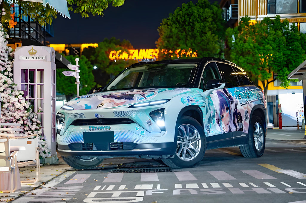Azur Lane Cheshire Car Wrap