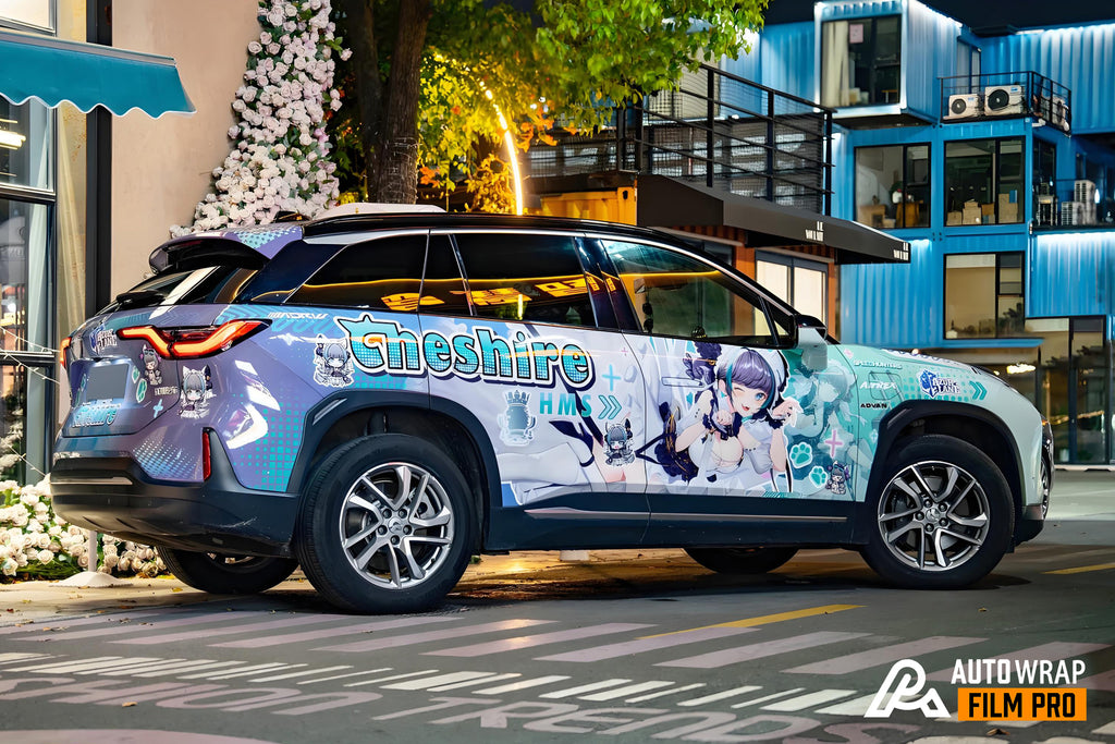 Azur Lane Cheshire Car Wrap