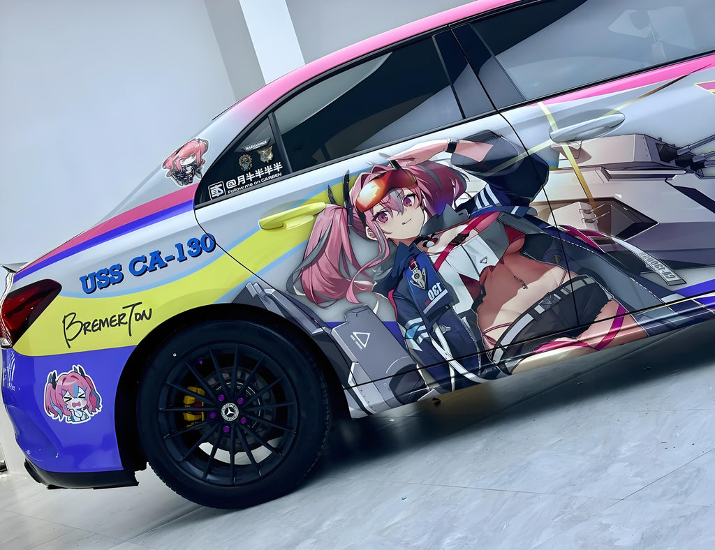 Azur Lane Bremerton Car Wrap