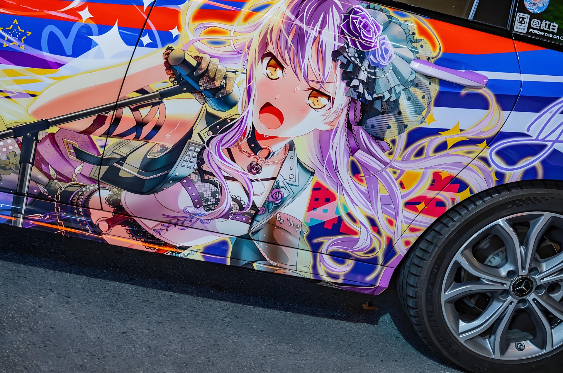 BanG Dream! 今井リサ カーラッピング
