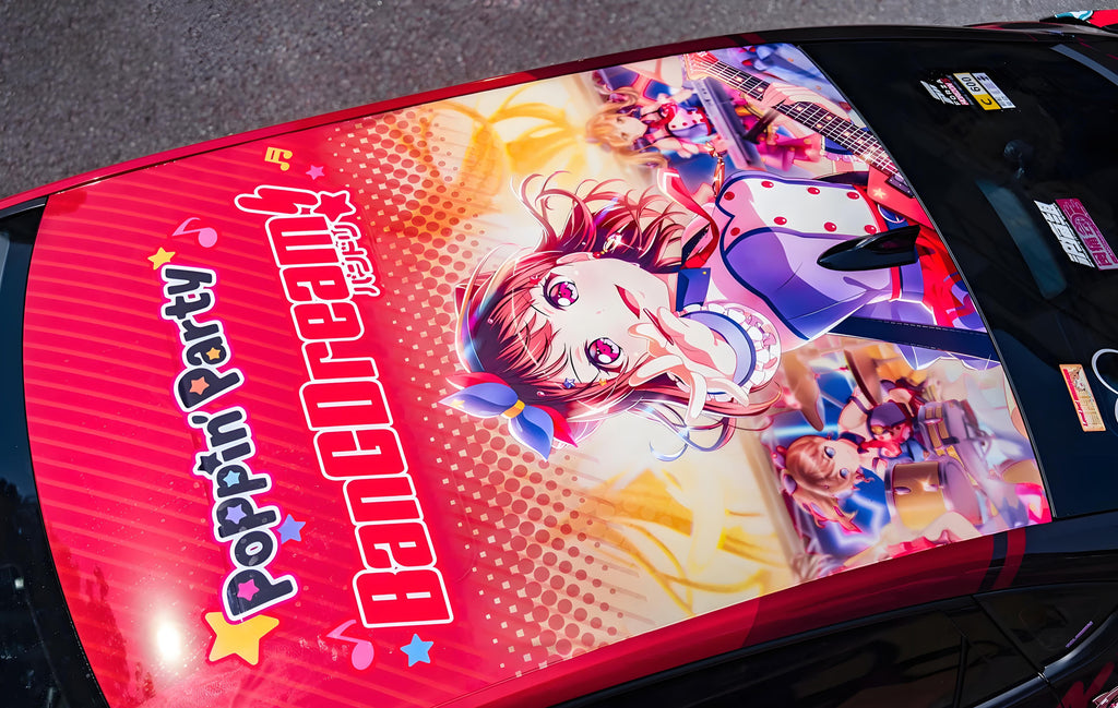 BanG Dream! Toyama Kasumi Autofolierung
