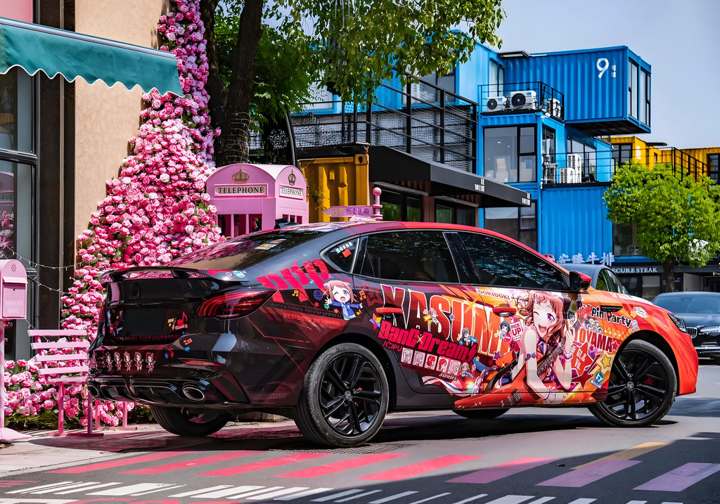 BanG Dream! Toyama Kasumi Autofolierung