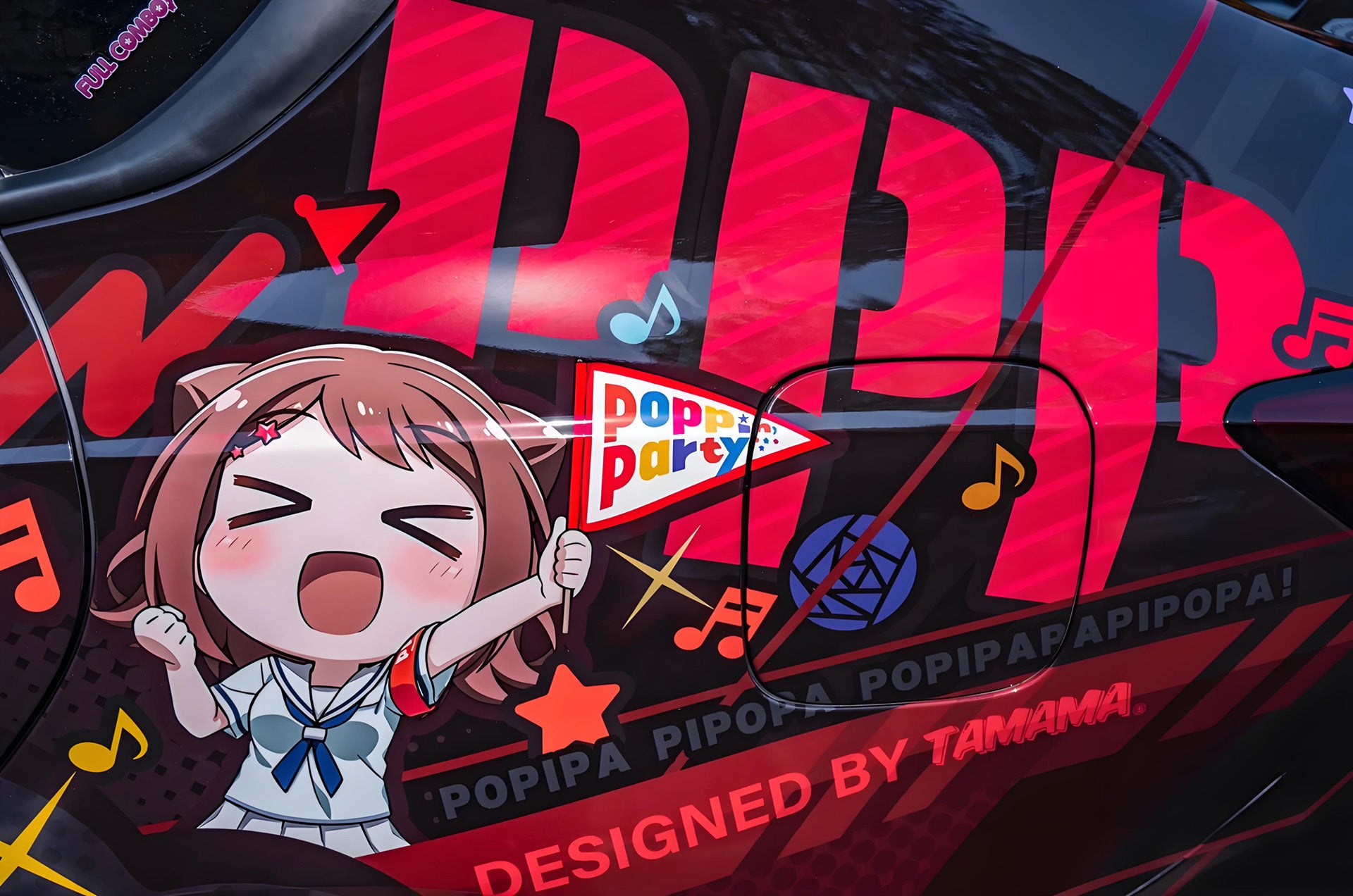 BanG Dream! 戸山香澄 カーラッピング