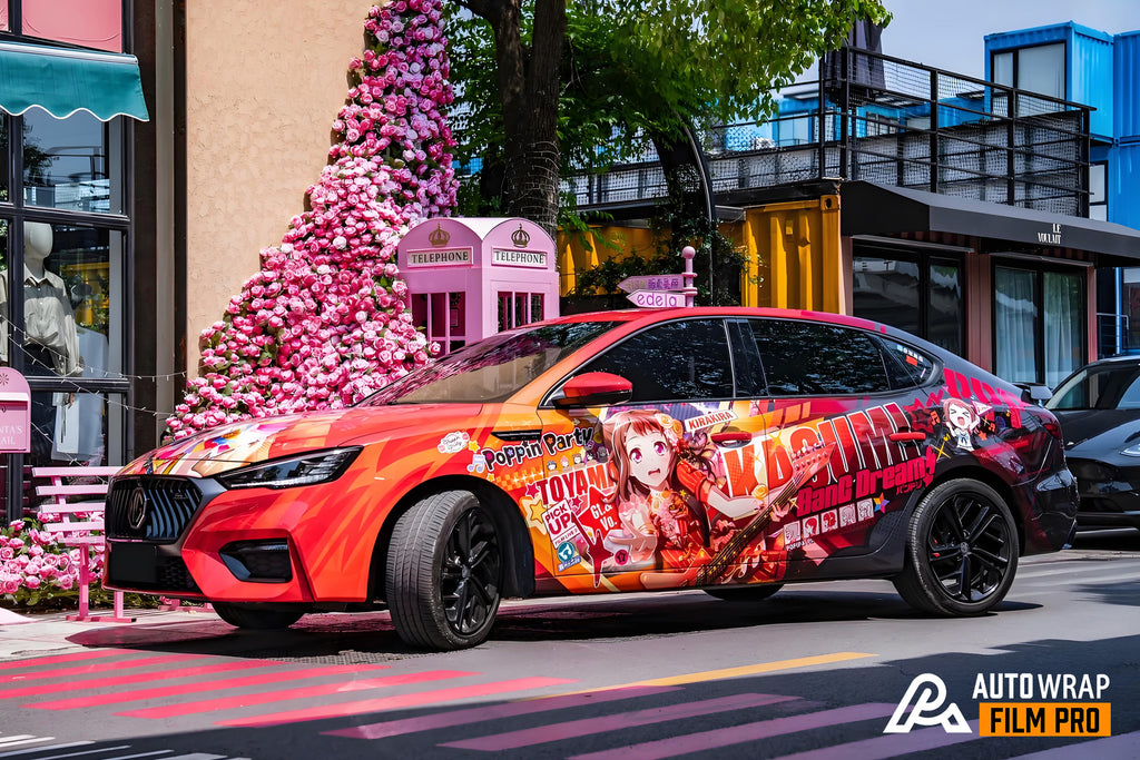 BanG Dream! Toyama Kasumi Autofolierung