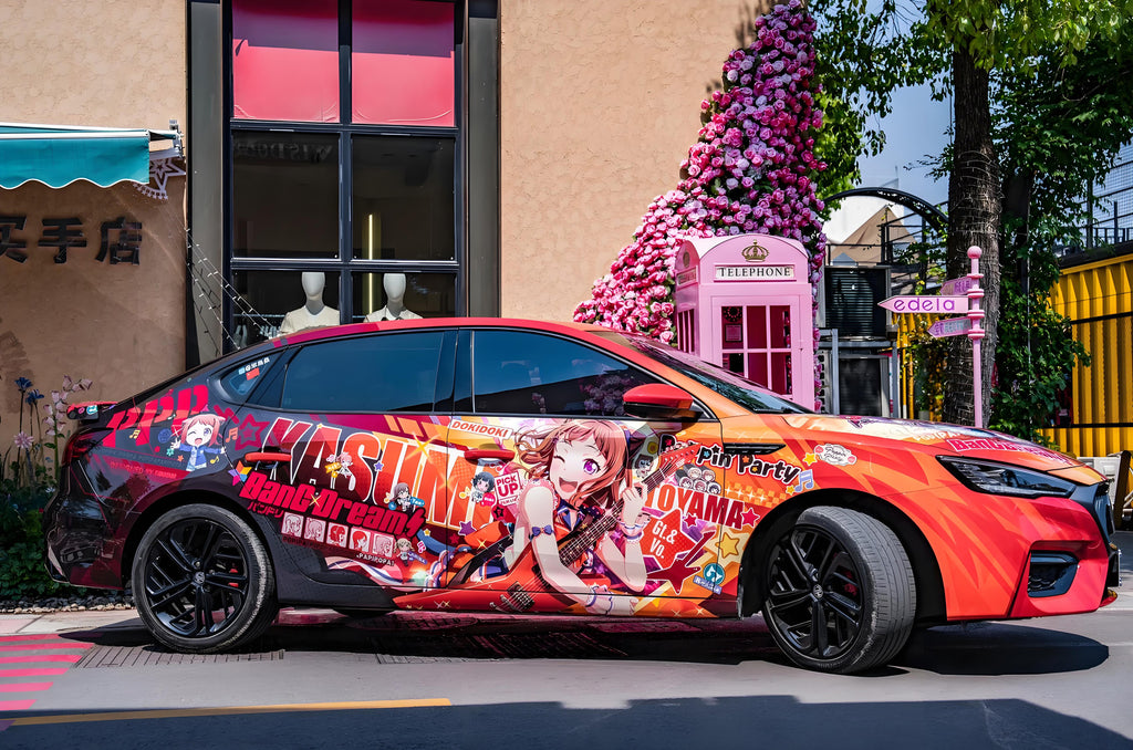 BanG Dream! Toyama Kasumi Autofolierung
