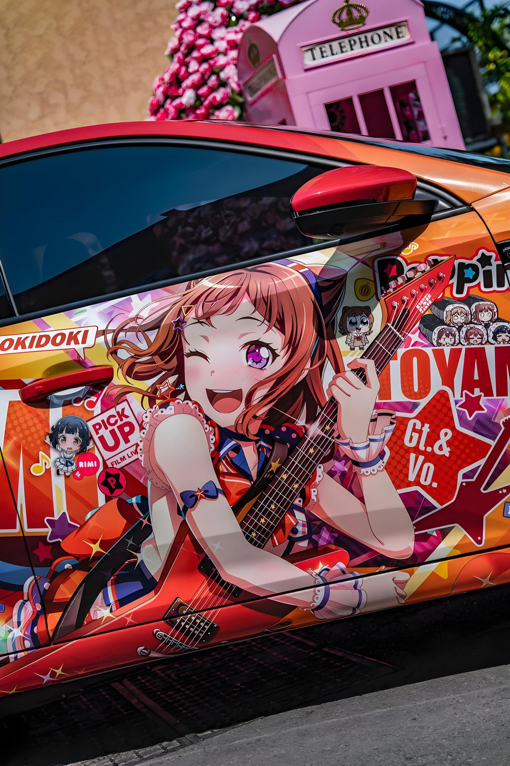 BanG Dream! Toyama Kasumi Autofolierung