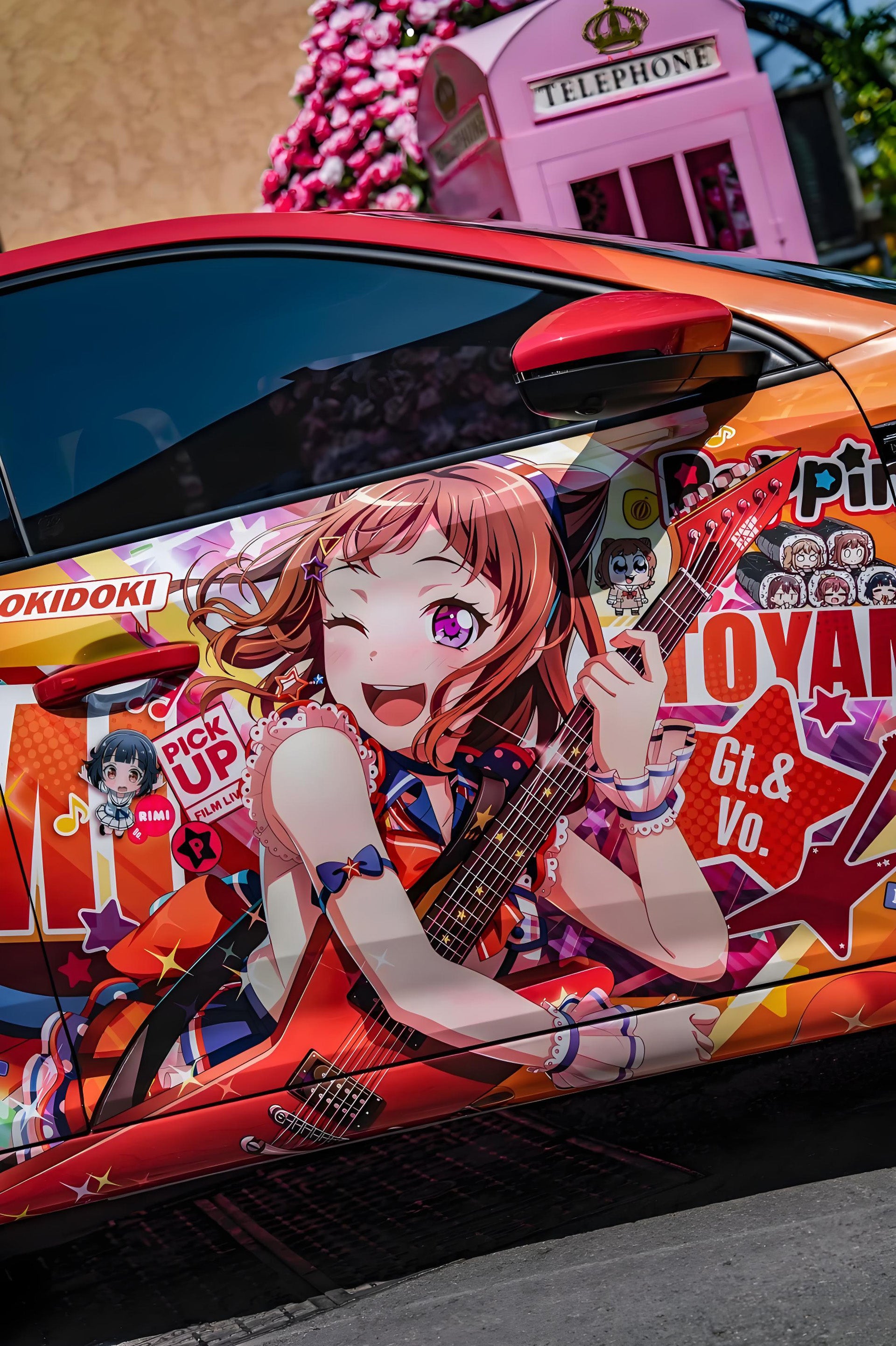 BanG Dream! 戸山香澄 カーラッピング