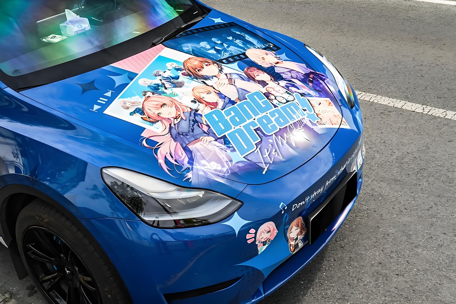 BanG Dream! カーラップに挑戦
