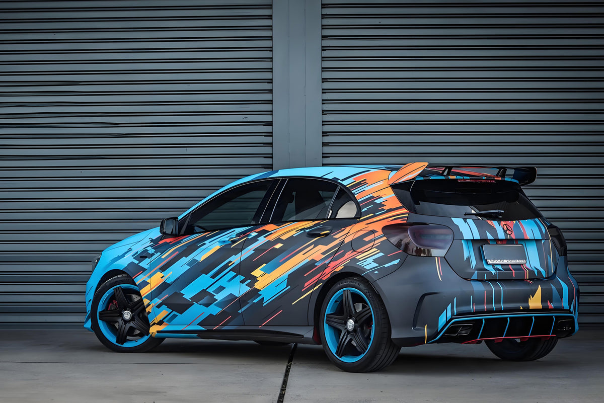 Gradient Color Cars Color Series Wraps - Gradient & Geometric Full Car Color Wraps – Auto ...