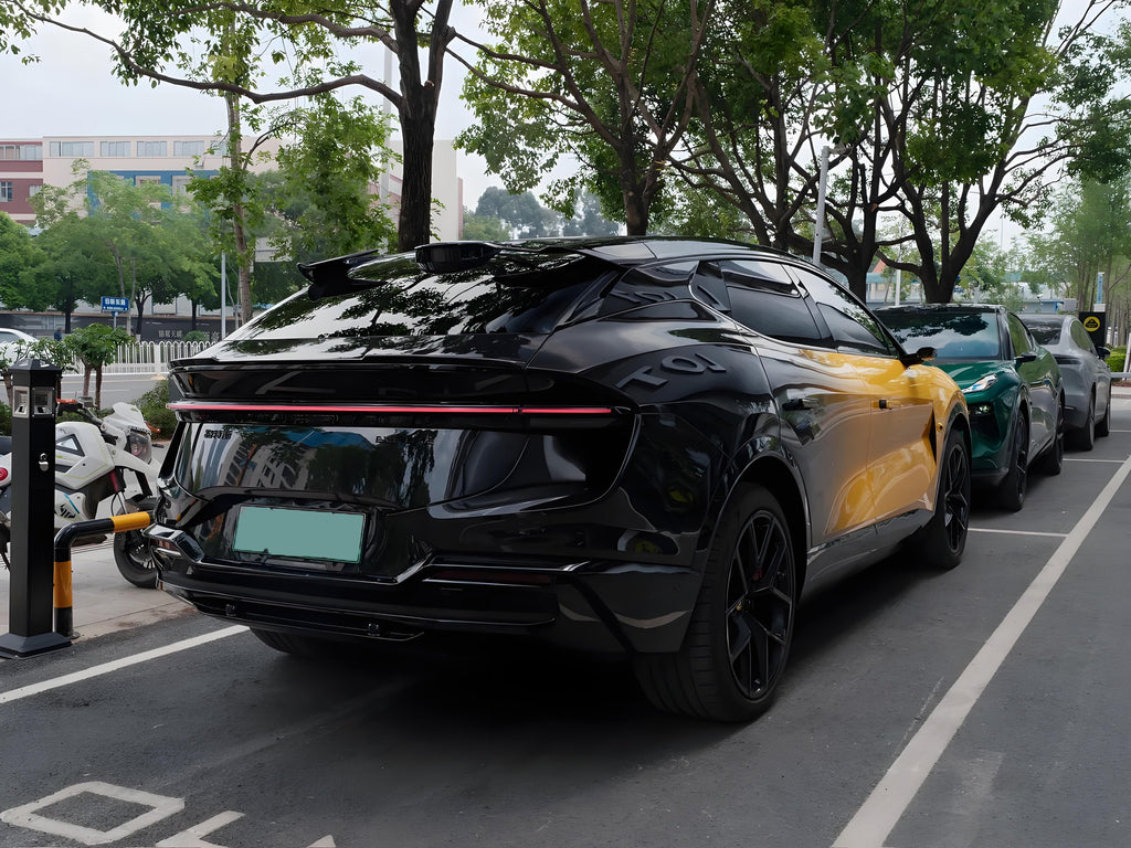 Black Yellow Gradient Full Size Car Wrap [UW-23]