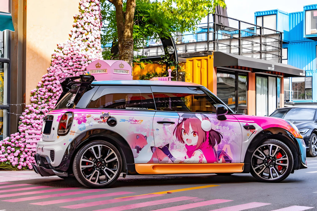 Blue Archive Hyakkiyako Car Wrap