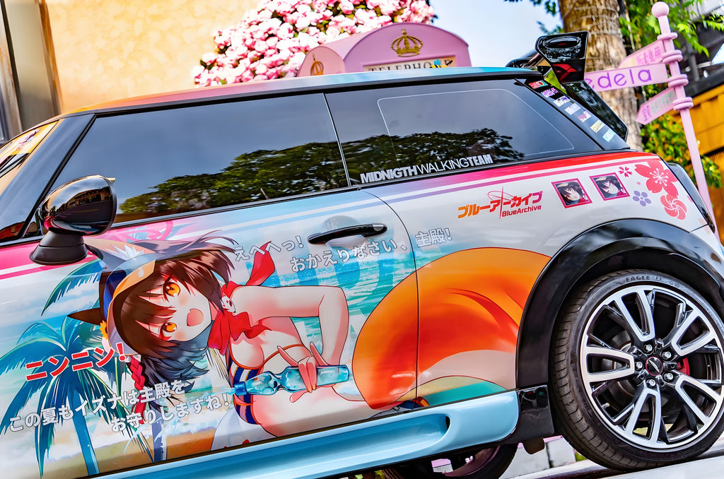 Blue Archive Hyakkiyako Car Wrap