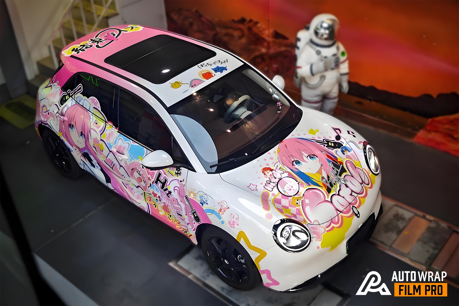 Bocchi the Rock! Hitori Gotō Car Wrap A [AW-05] – Auto Wraps Film Pro