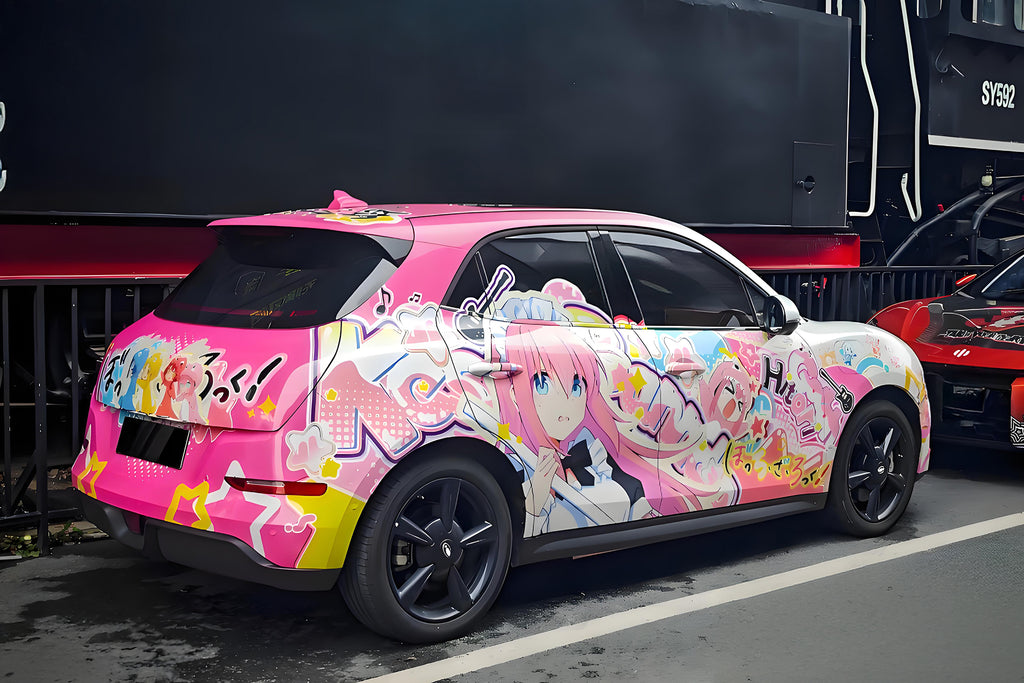 Bocchi the Rock! Hitori Gotō Car Wrap A [AW-05]