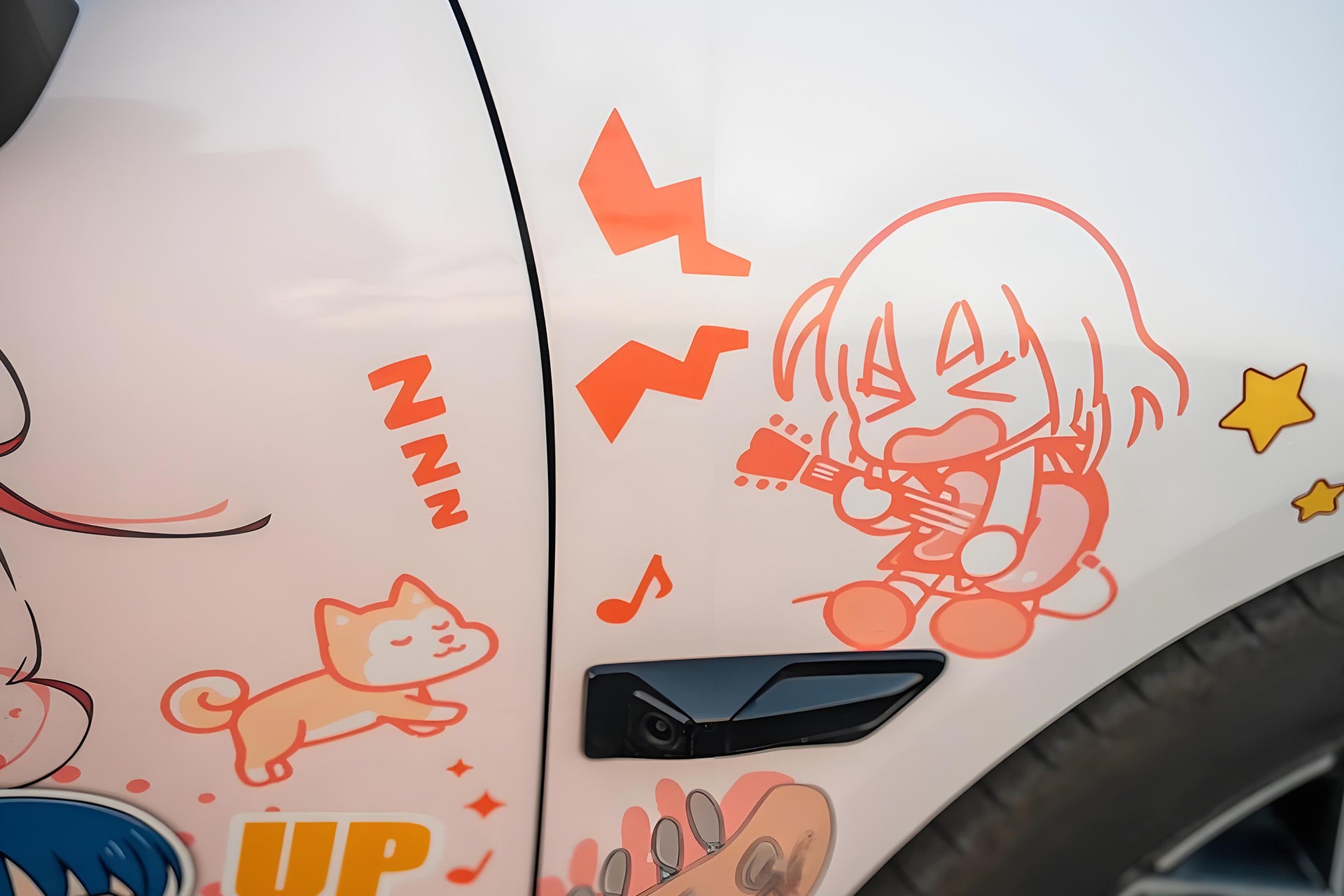 ぼっち・ザ・ロック！ひとりごとカーラッピングB [AW-06]