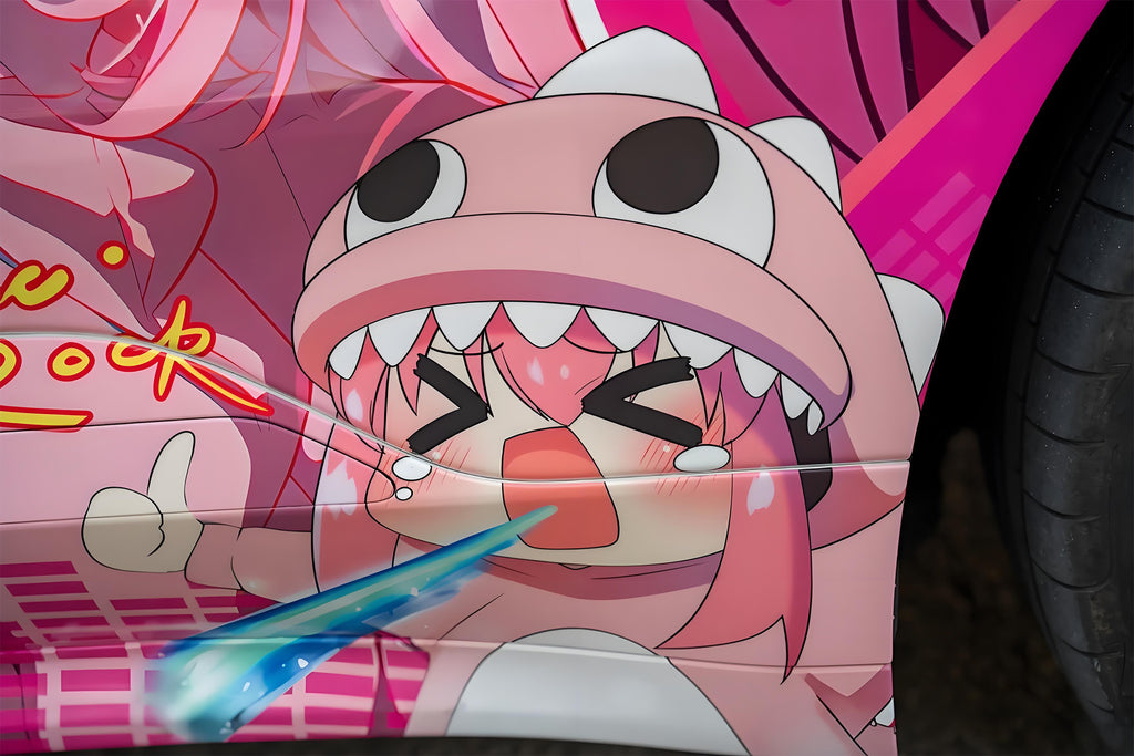 Bocchi the Rock! Hitori Gotō Car Wrap B [AW-06]