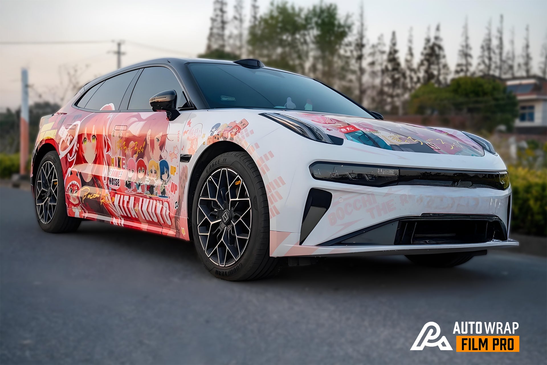Bocchi the Rock! Hitori Gotō Car Wrap B – Auto Wraps Film Pro