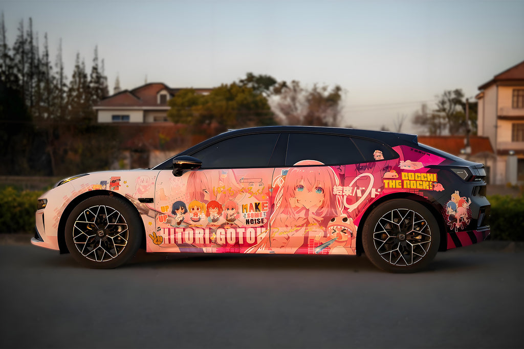 Bocchi the Rock! Hitori Gotō Car Wrap B [AW-06]