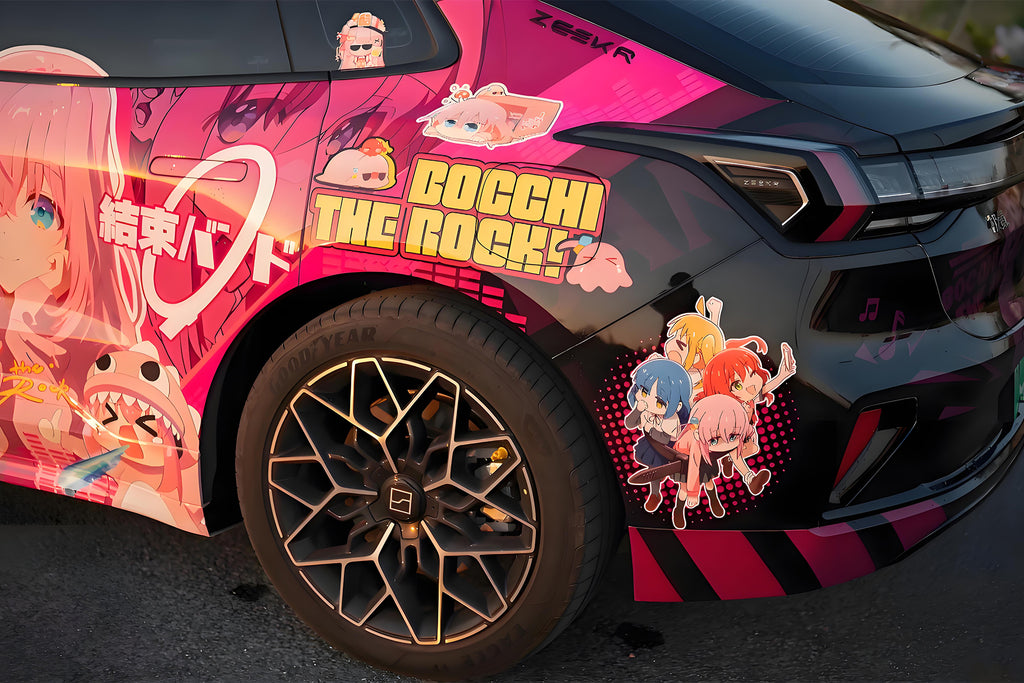 Bocchi the Rock! Hitori Gotō Car Wrap B [AW-06]