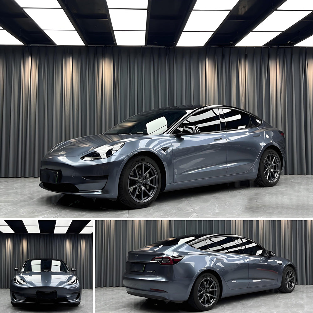 Car Blue Wraps Series