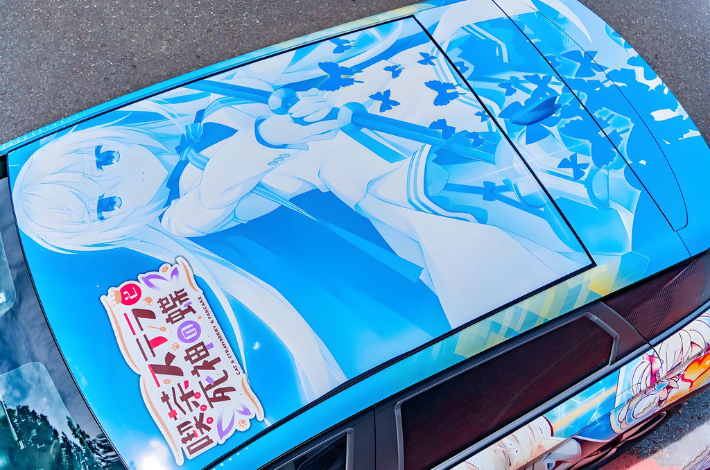 Café Stella and the Reaper's Butterflies Akizuki Kanna Car Wrap