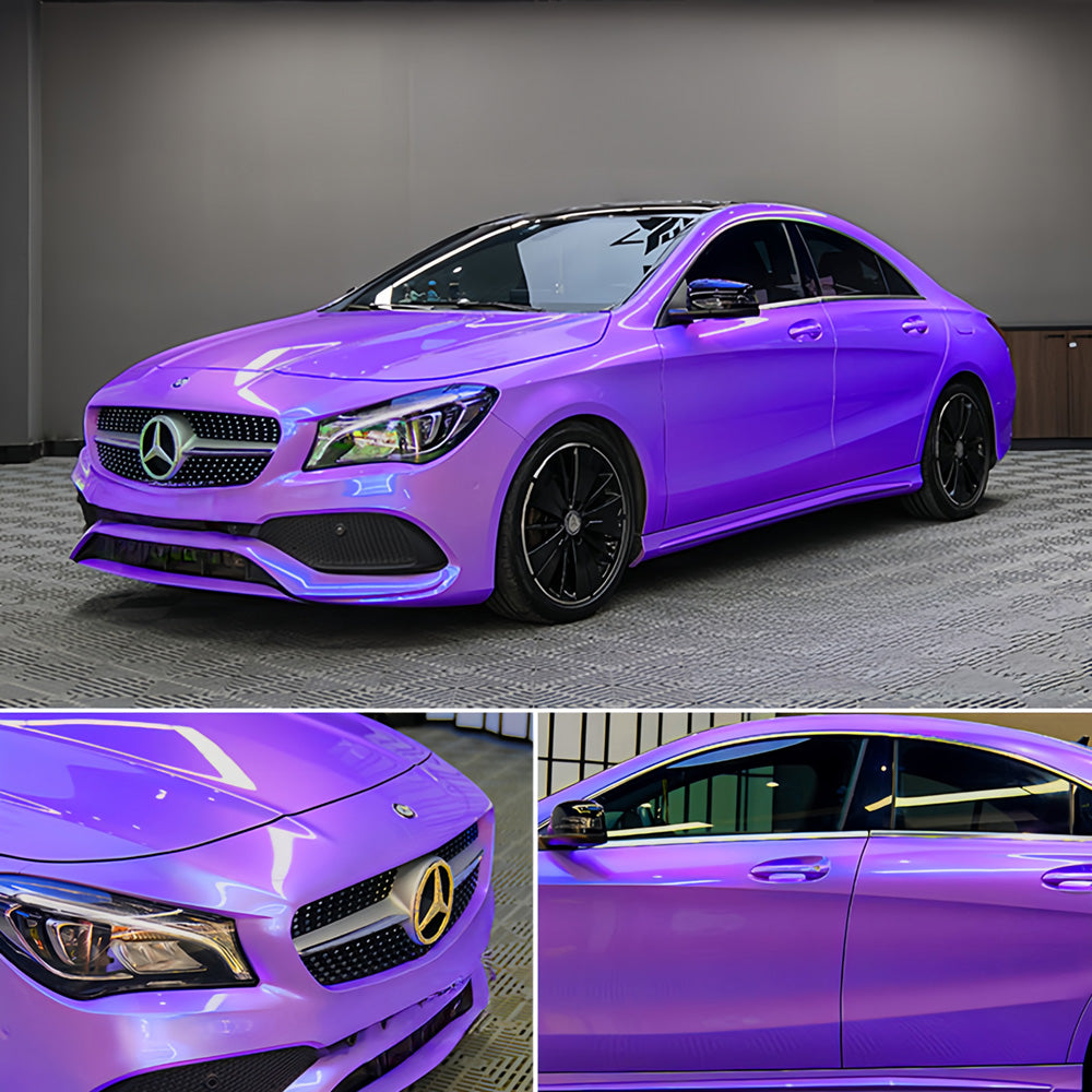 Auto Lila Wraps Serie