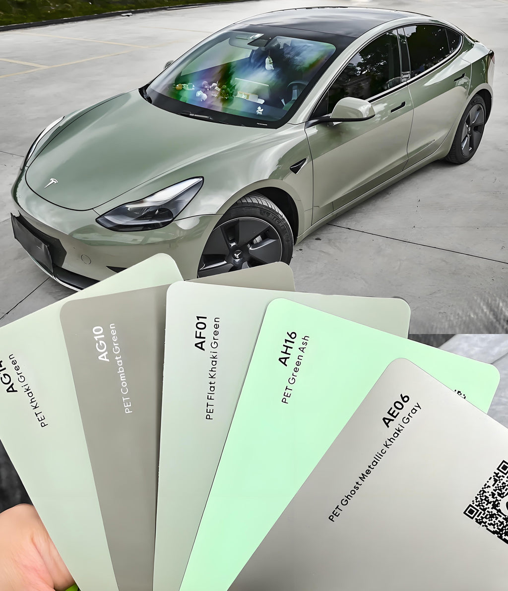 Car Green Wraps Series