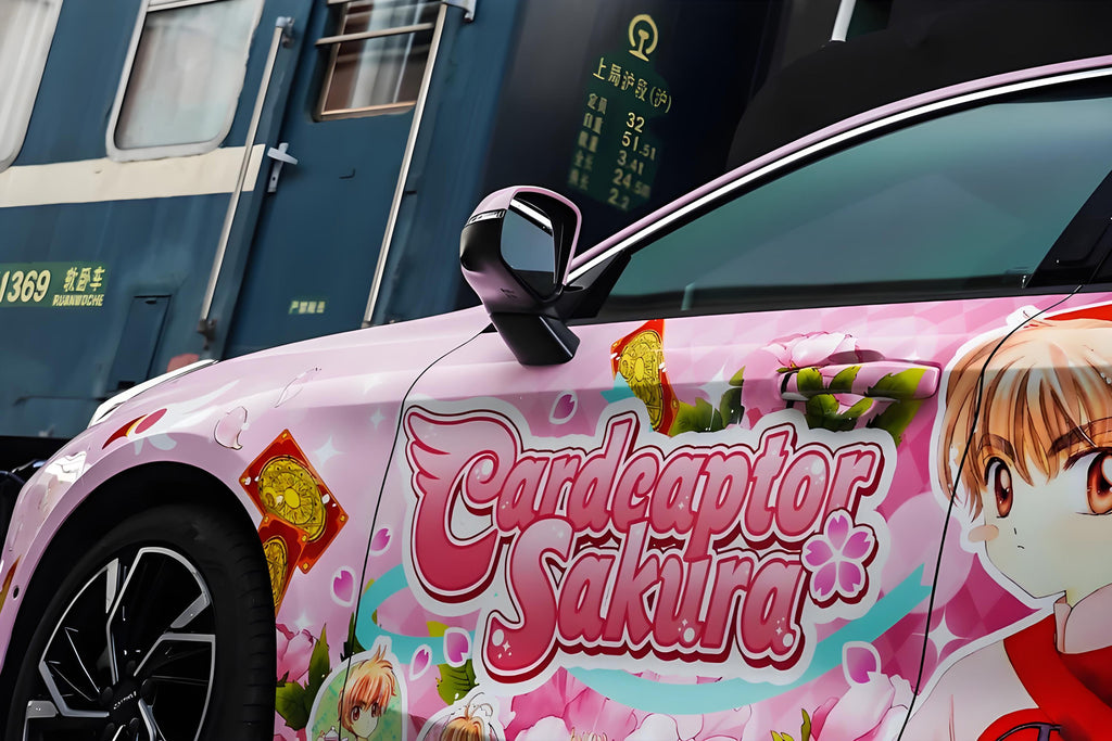 Cardcaptor Sakura Kinomoto Sakura Car Wrap