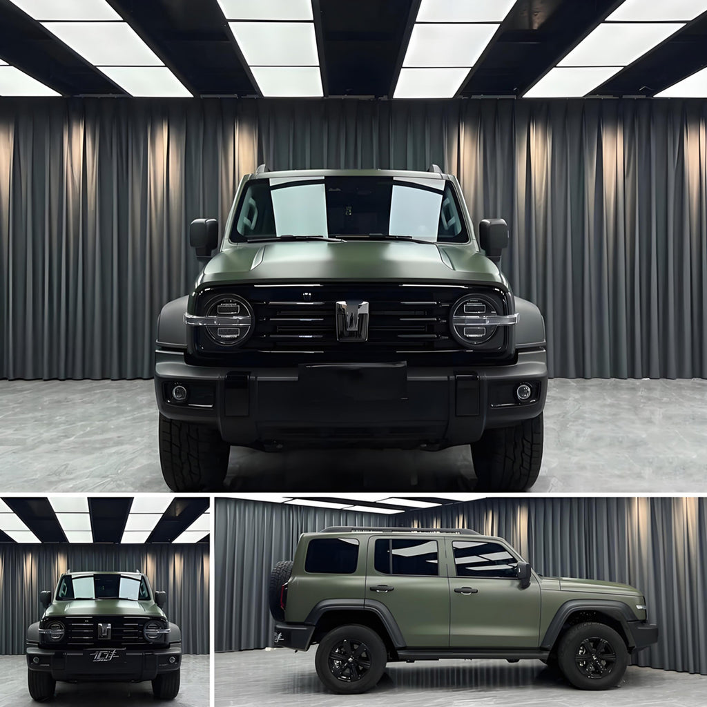 Car Green Wraps Series