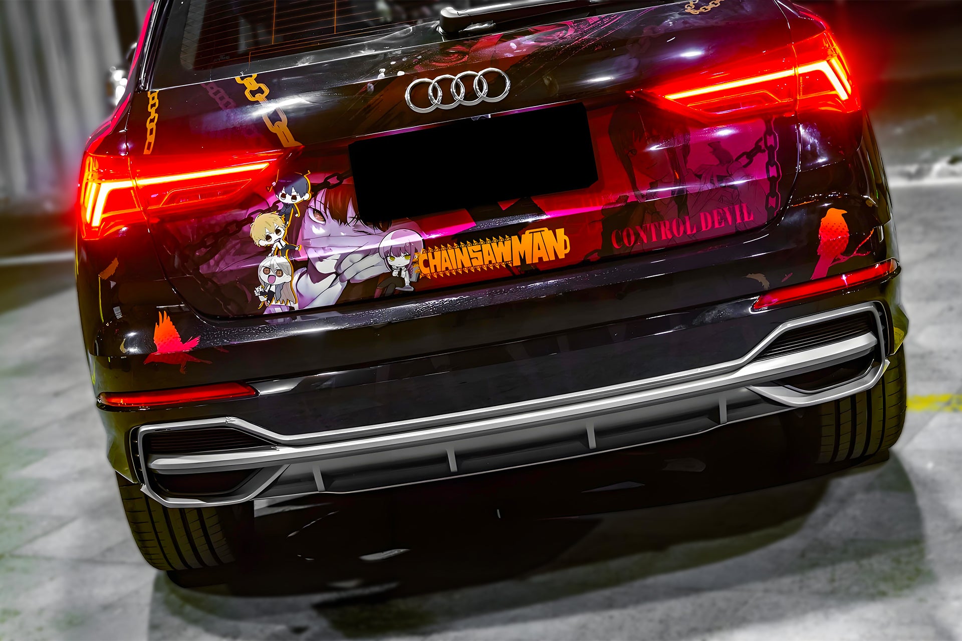Chainsaw Man D Car Wrap [AW-186]
