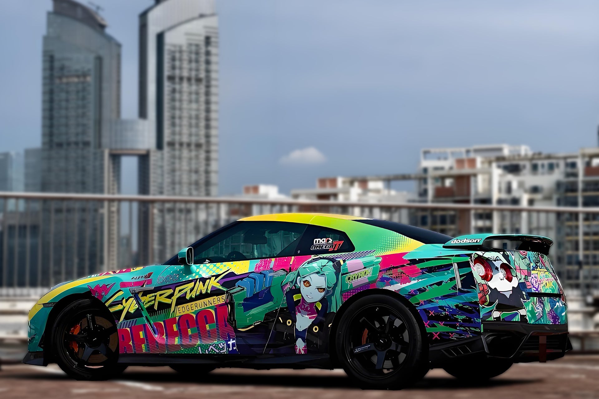 Cyberpunk Edgerunner Autofolierung [AW-37]
