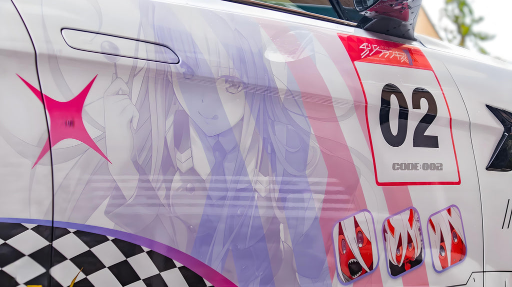 DARLING in the FRANXX Zero Two-Autofolierung