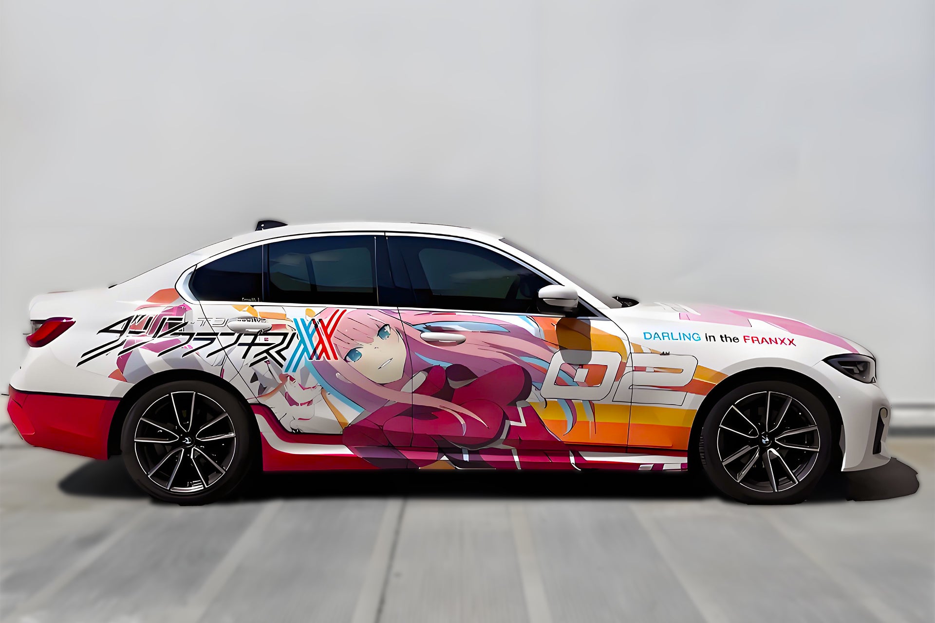 DARLING in the FRANXX C Zero Two Car Wrap [AW-11]