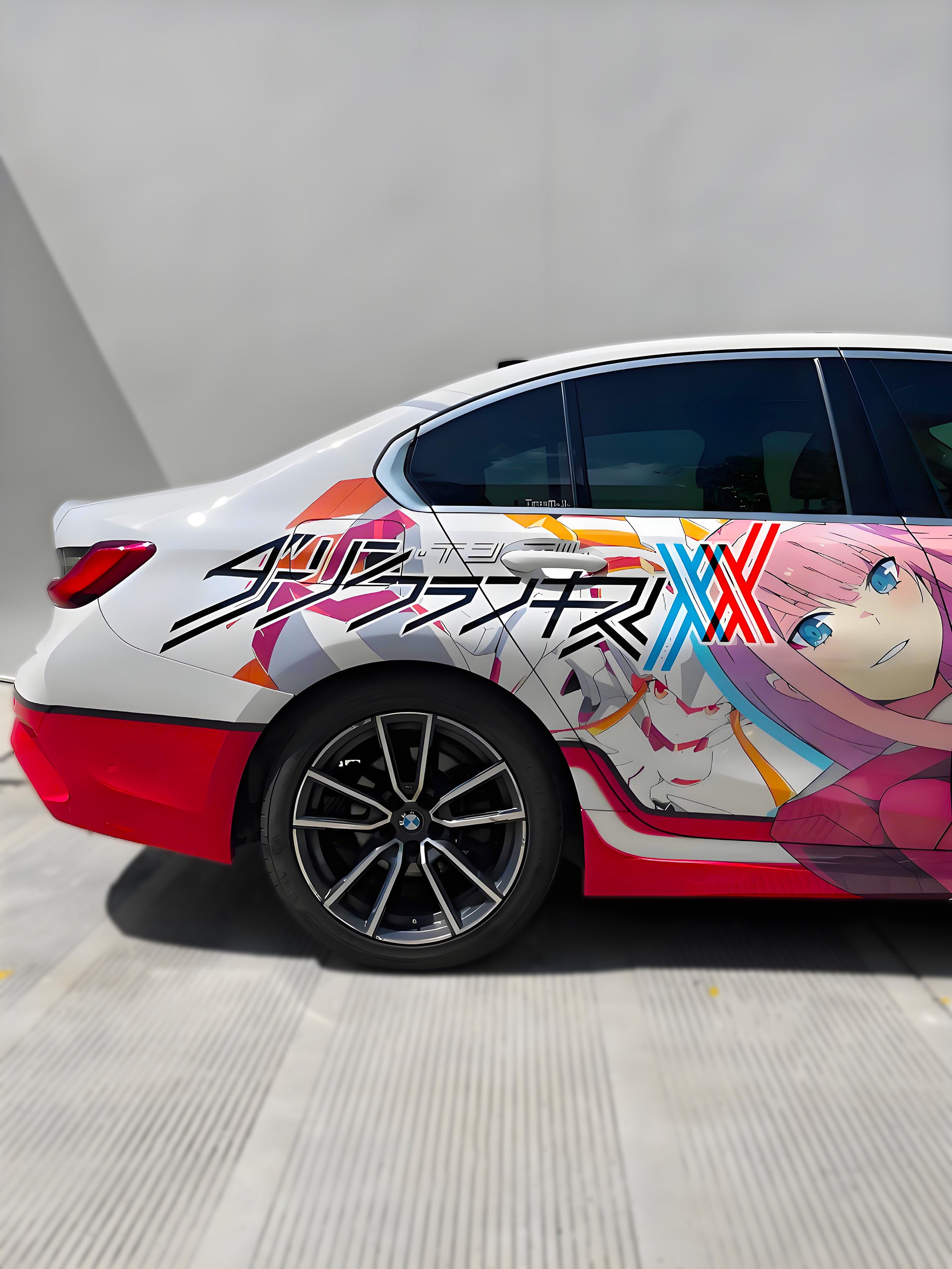 DARLING in the FRANXX C Zero Two Car Wrap [AW-11]