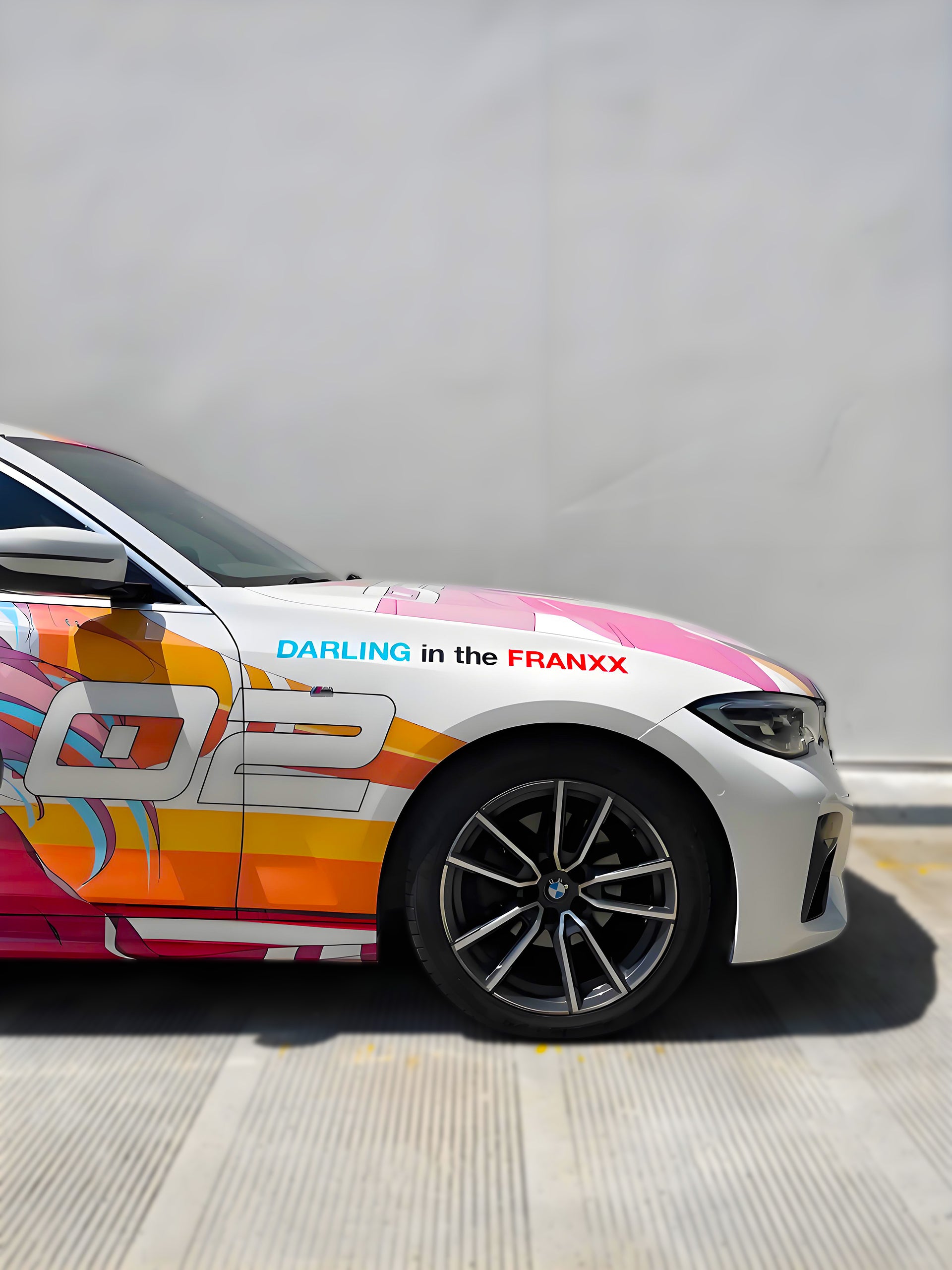 DARLING in the FRANXX C Zero Two Car Wrap [AW-11]