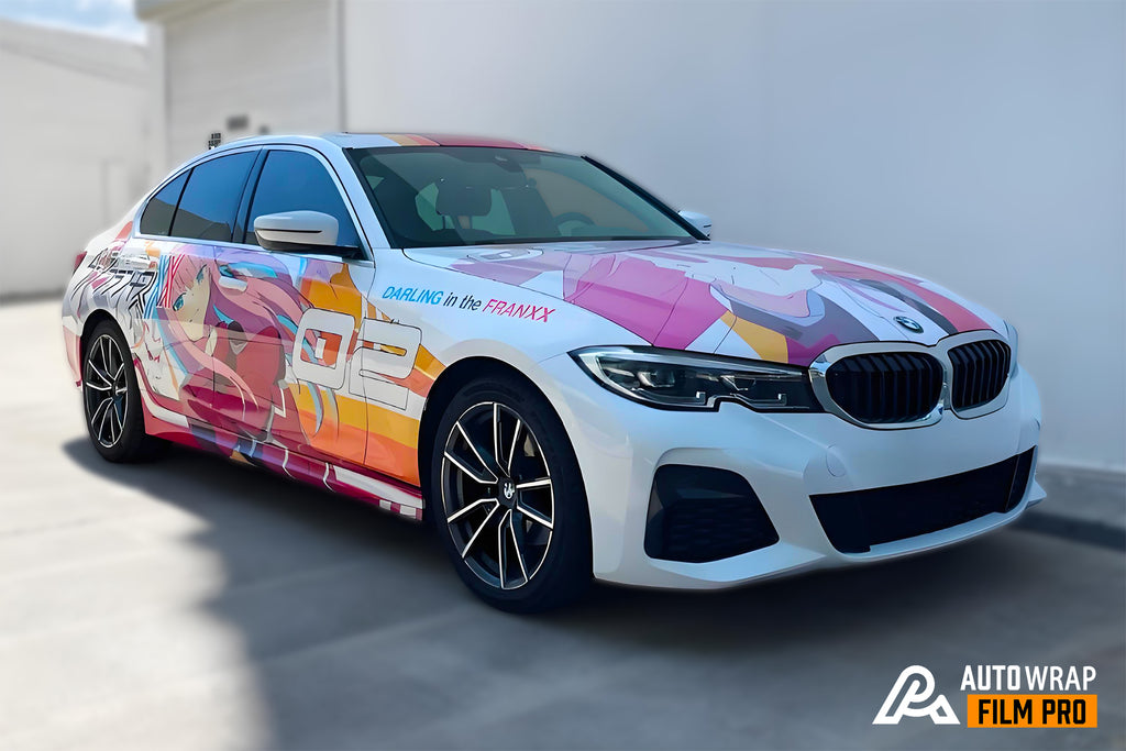 DARLING in the FRANXX C Zero Two Car Wrap [AW-11]