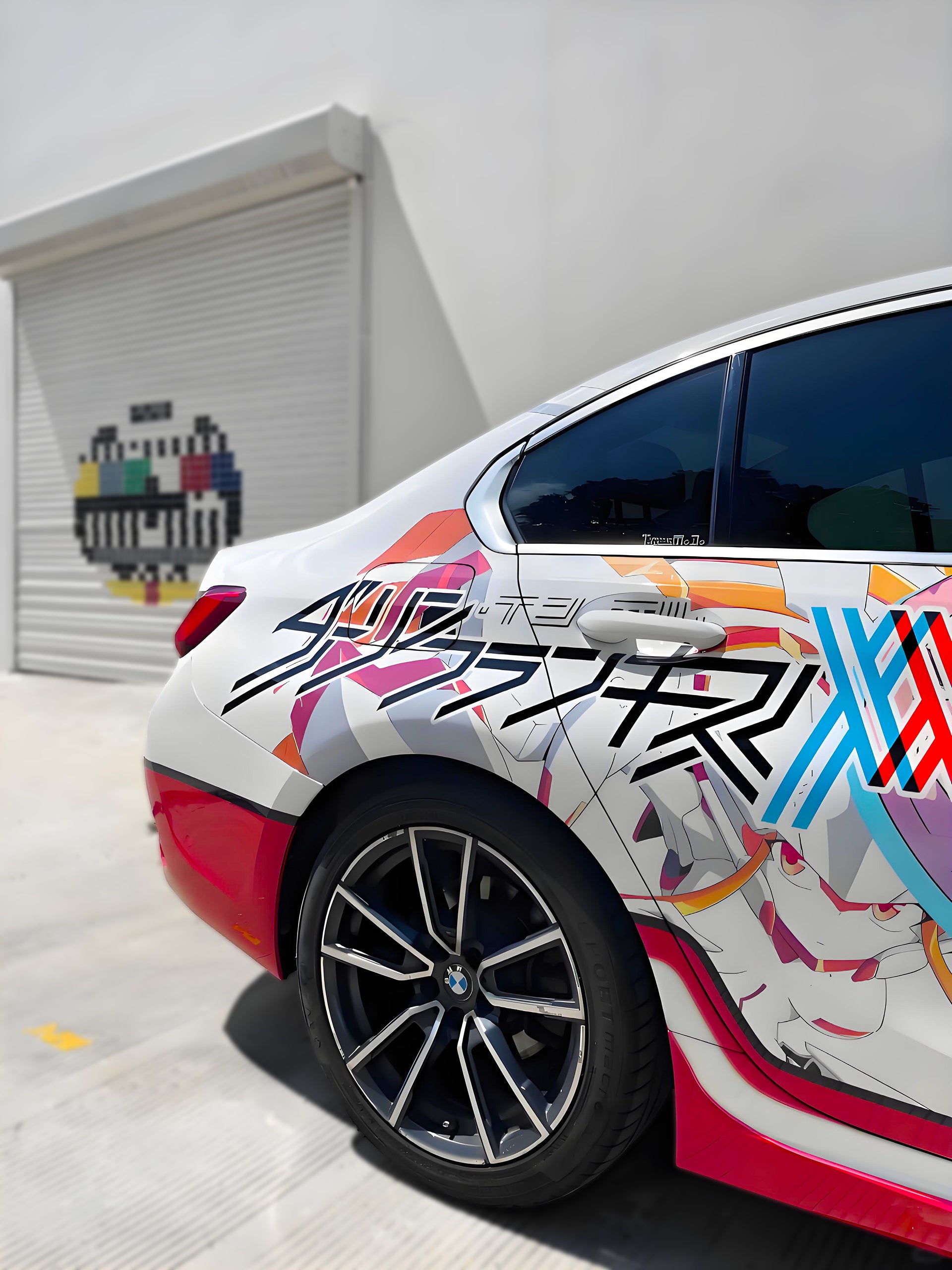 DARLING in the FRANXX C Zero Two Car Wrap [AW-11]