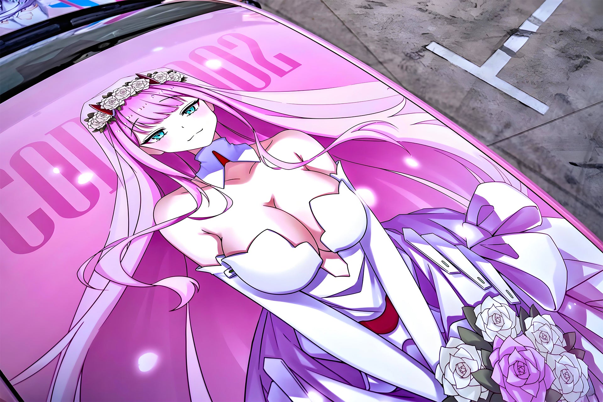 DARLING in the FRANXX F Car Wrap [AW-117]