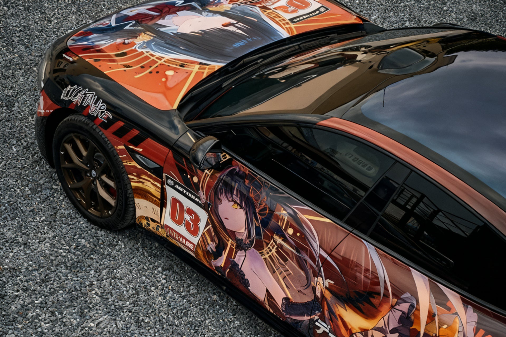 DATE A LIVE D Car Wrap [AW-49]