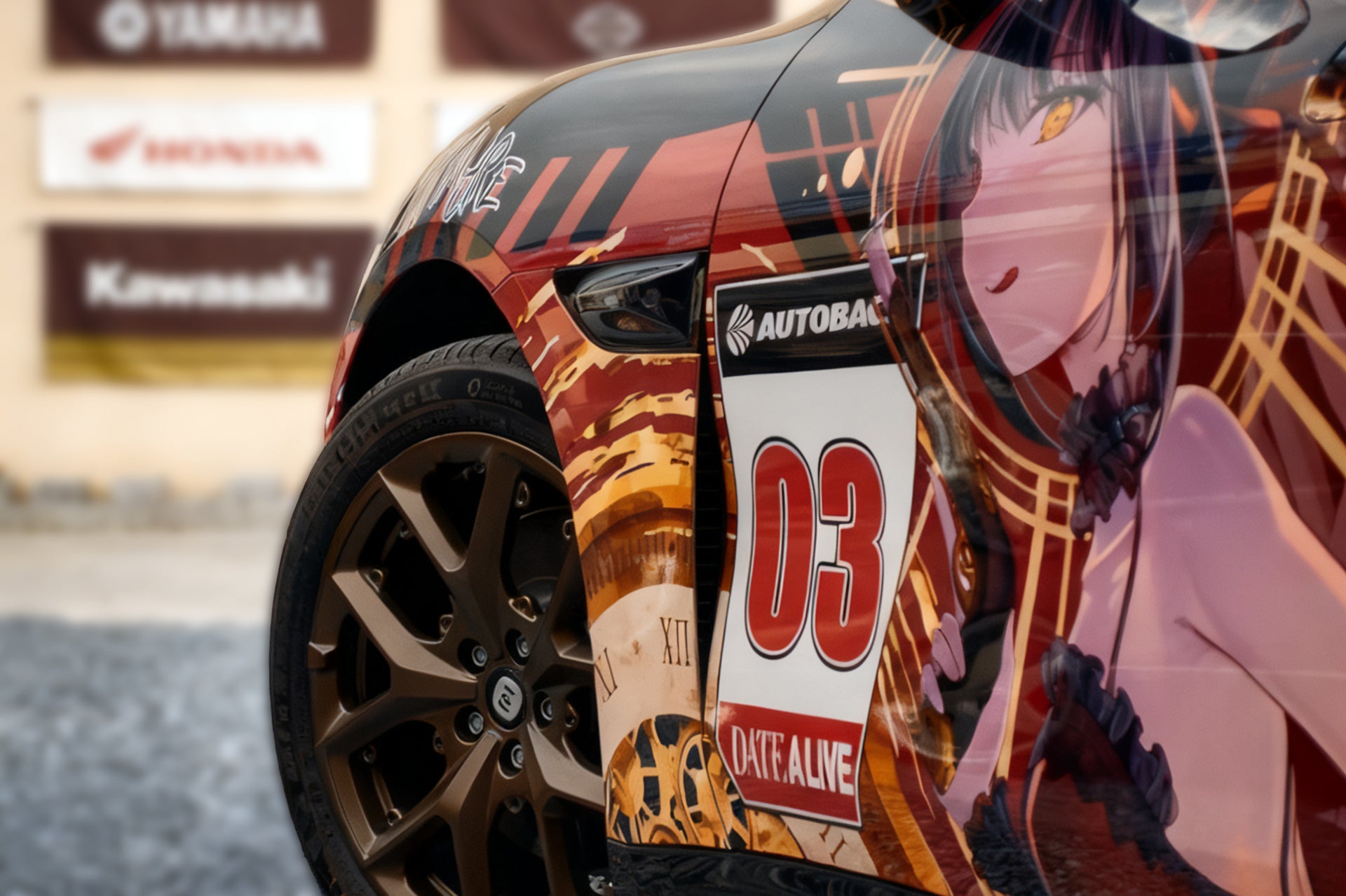 DATE A LIVE D Car Wrap [AW-49]