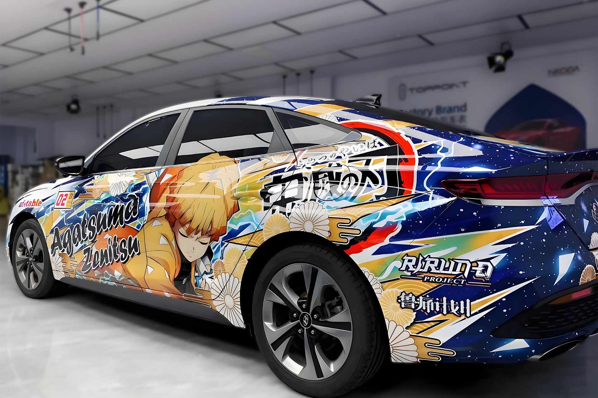 Demon Slayer Kimetsu no Yaiba Car Wrap [AW-04]