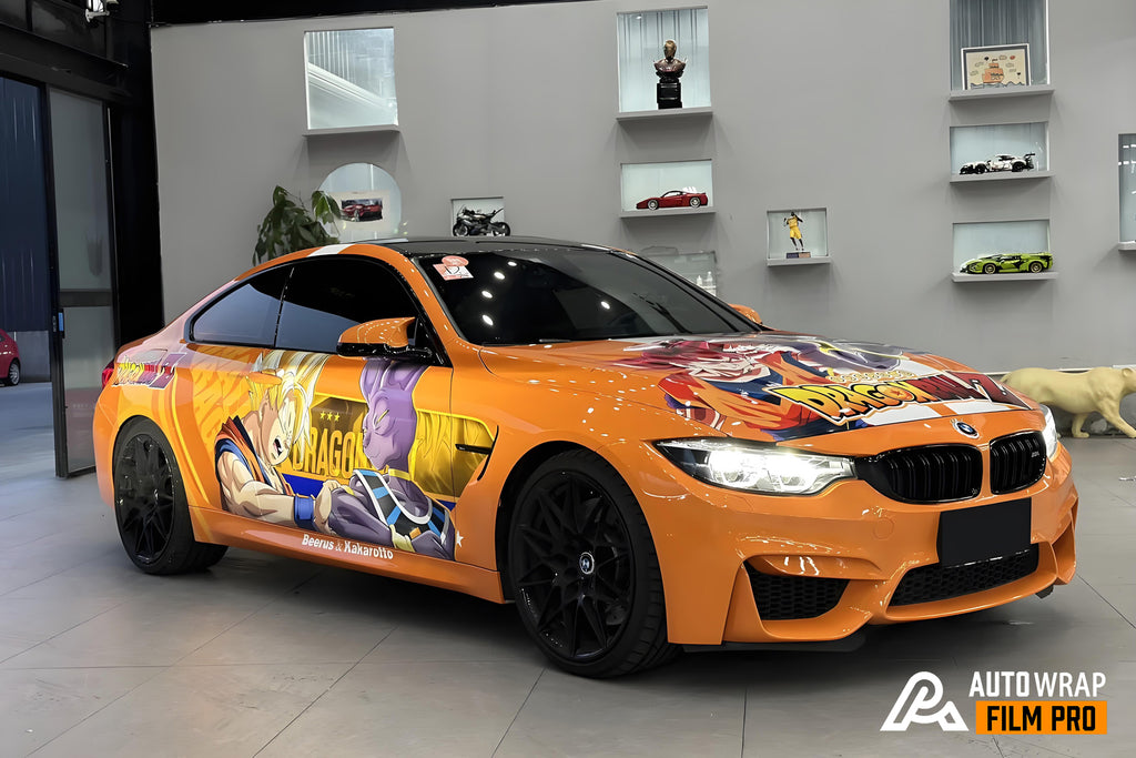 Dragon Ball Goku Autofolierung