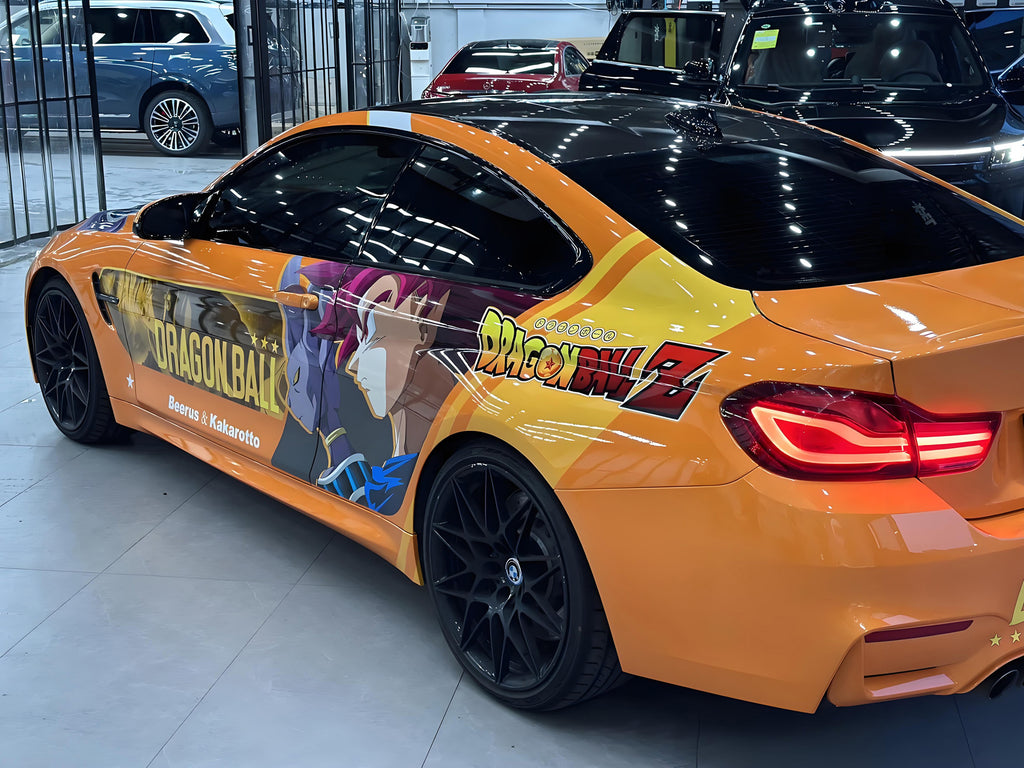 Dragon Ball Goku Autofolierung