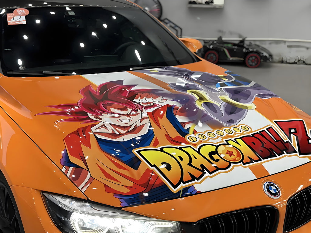 Dragon Ball Goku Autofolierung
