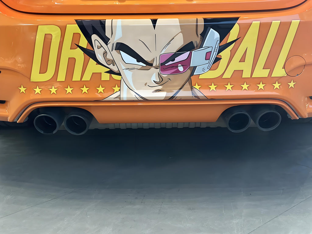 Dragon Ball Goku Autofolierung