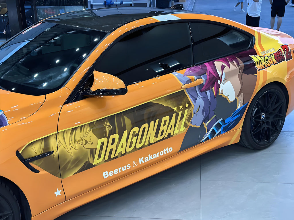 Dragon Ball Goku Autofolierung